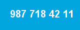 987 718 42 11